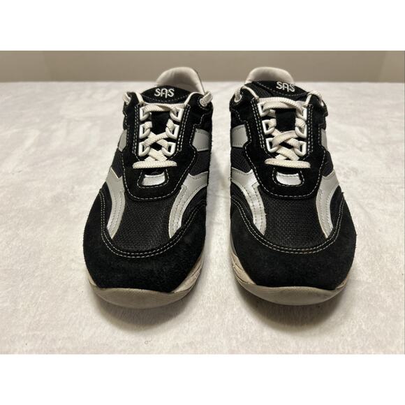 SAS Shoes Women’s Size 10 N Tour Mesh Black Gray Lace Up Sneaker Tripad Comfort - Picture 2 of 9